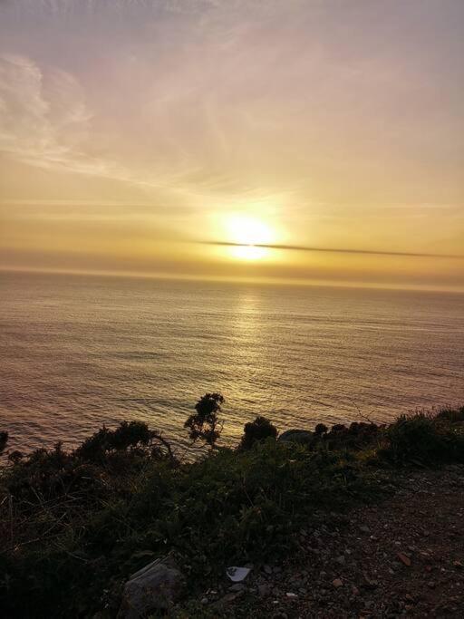 Apartamento A Estrenar Con Vistas Naroa Corcubion Bagian luar foto