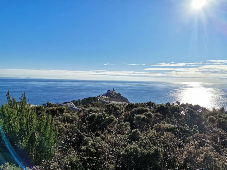 Apartamento A Estrenar Con Vistas Naroa Corcubion Bagian luar foto